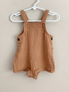 Old Navy Muslin Romper • 6-12 Months